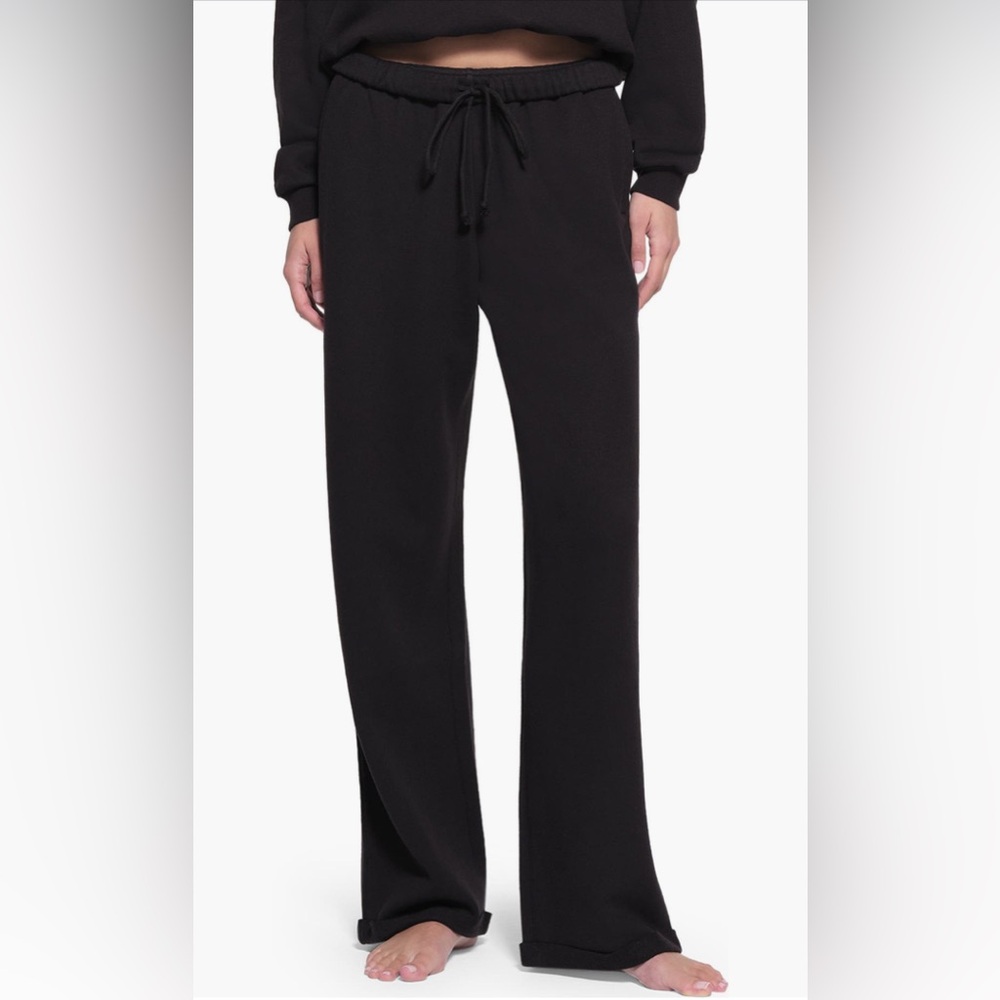 SKIMS Cotton Blend Fleece Classic
Straight Leg Pants